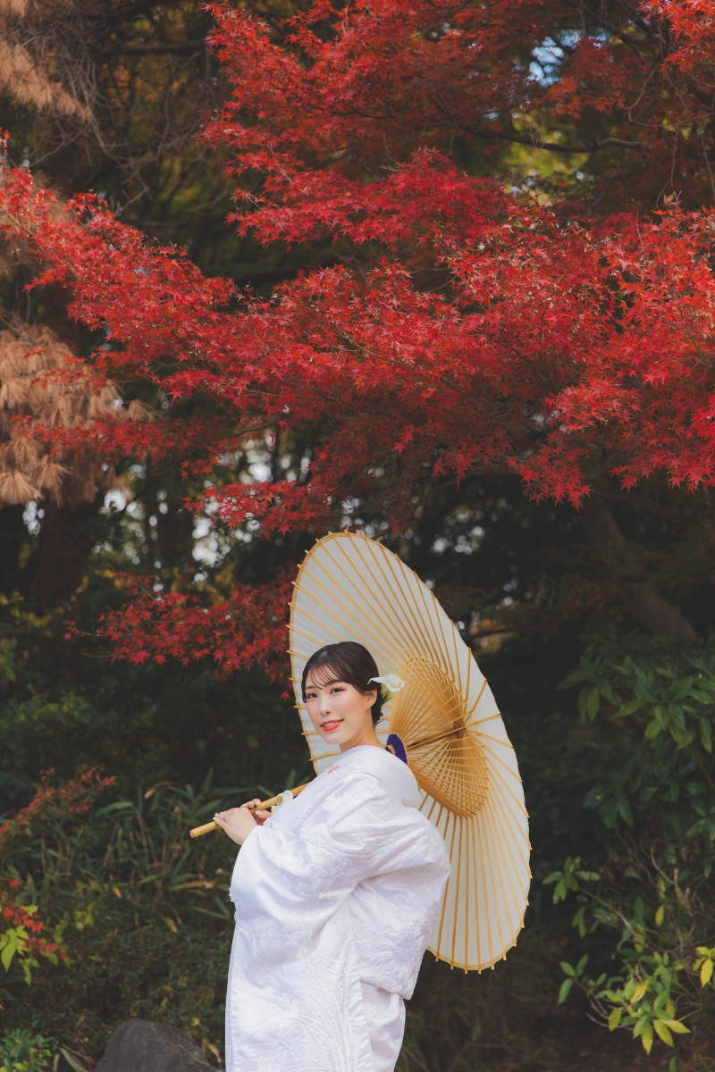 紅葉の昭和記念公園