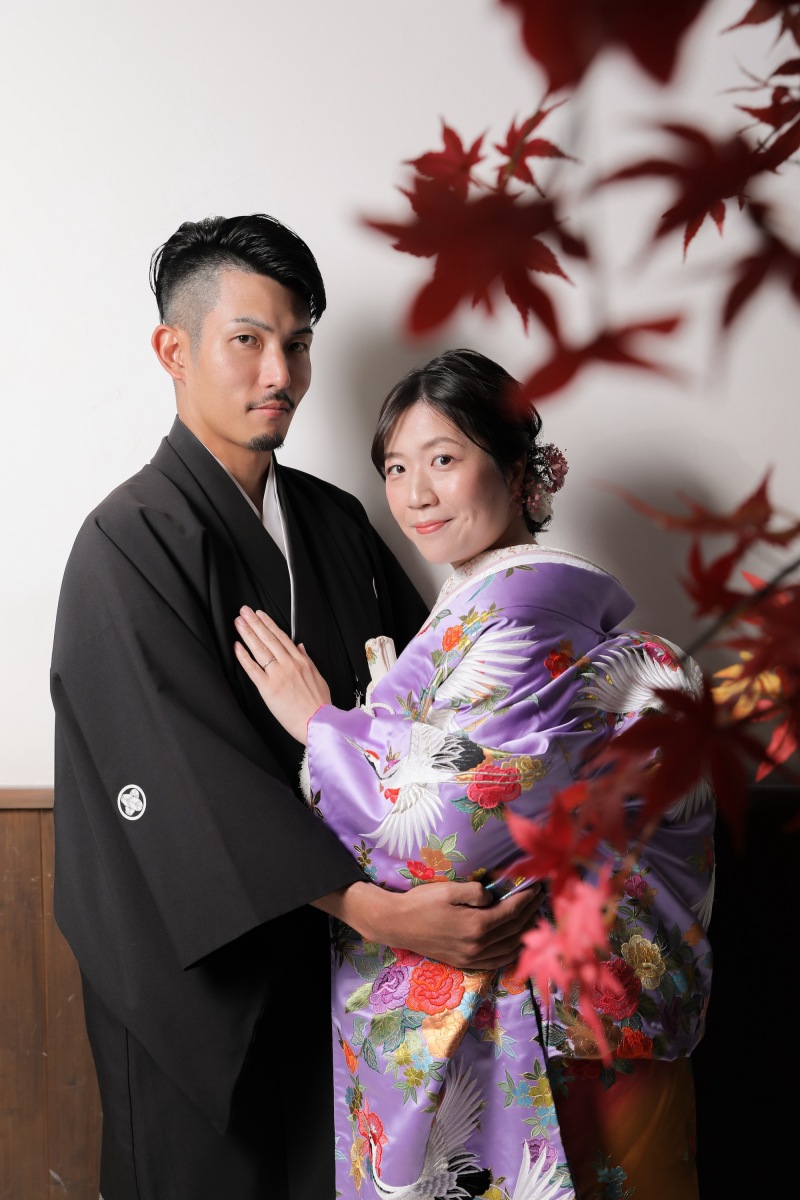 屋内庭園スタジオと私服撮影
