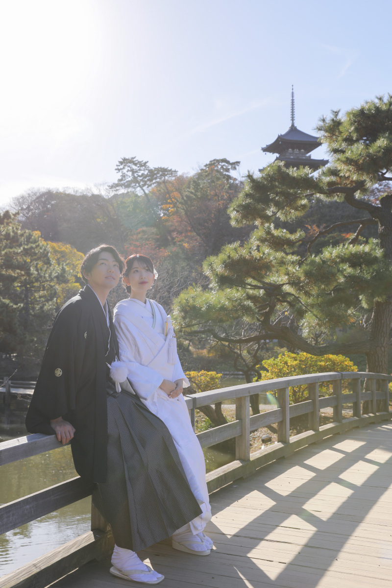 青天吉日の三溪園撮影！