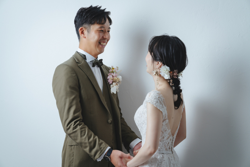 笑顔あふれる家族撮影