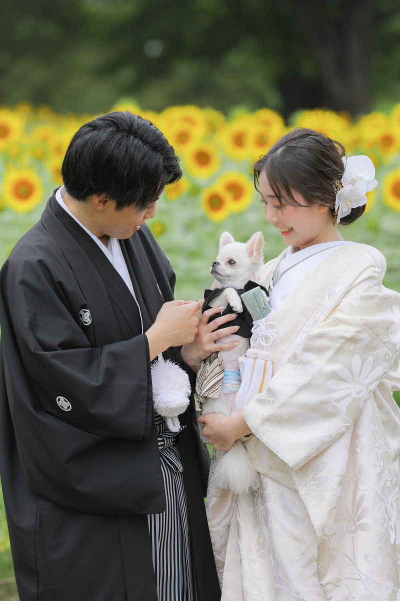 大切な家族と夏の思い出写真！
