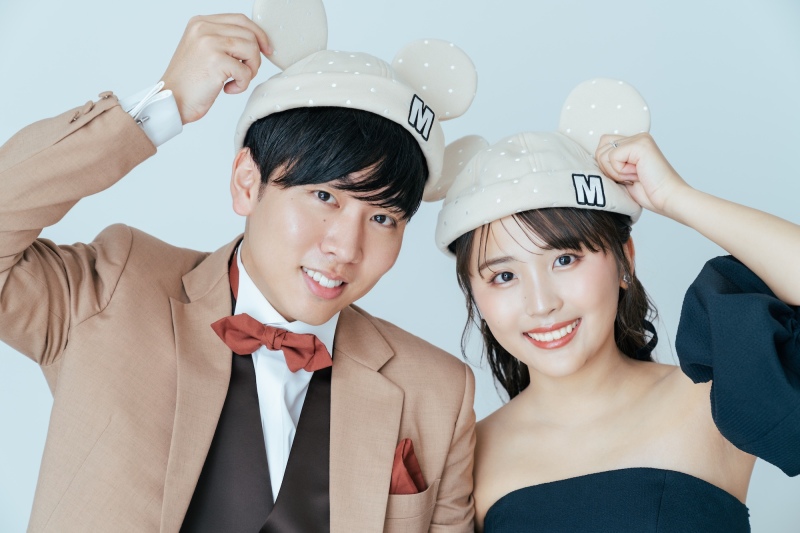 アイテムたくさんのスタジオ撮影