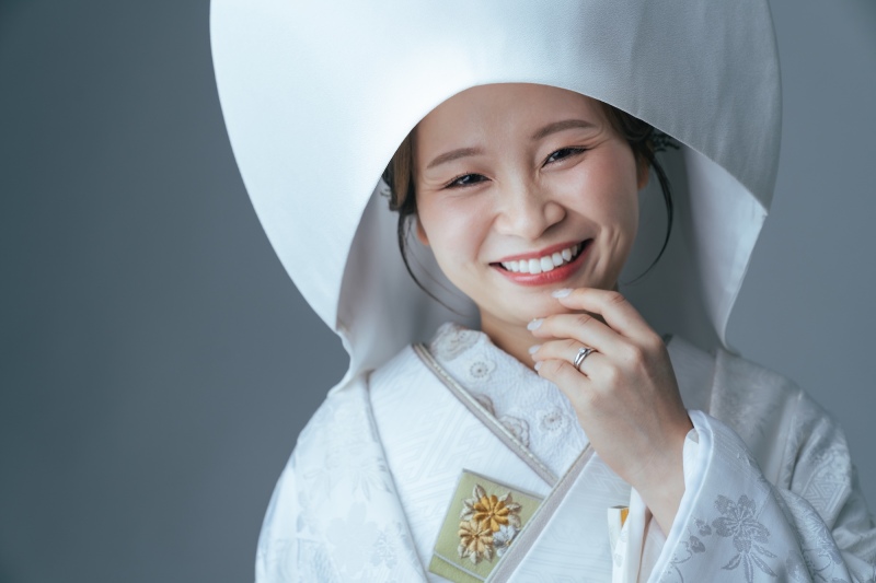 銀杏並木と白無垢で、とっておきのウェディングフォト♪