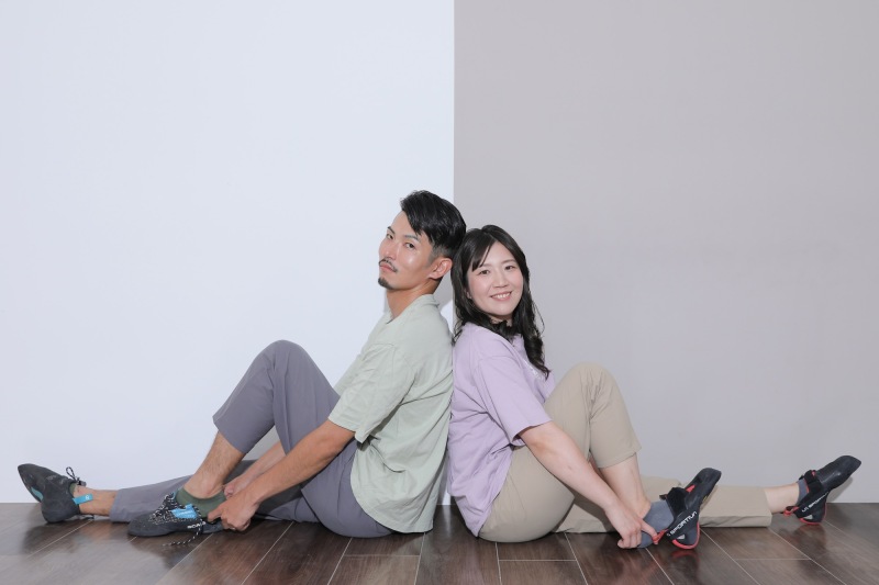 屋内庭園スタジオと私服撮影