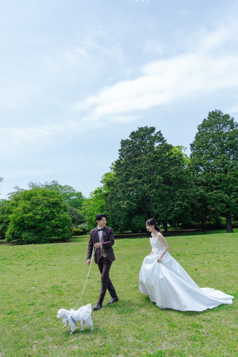愛犬と叶えるウェディングフォト