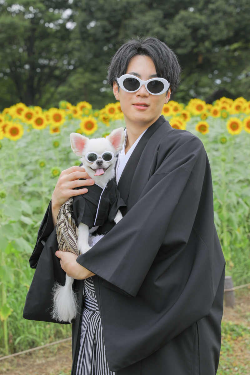 大切な家族と夏の思い出写真！