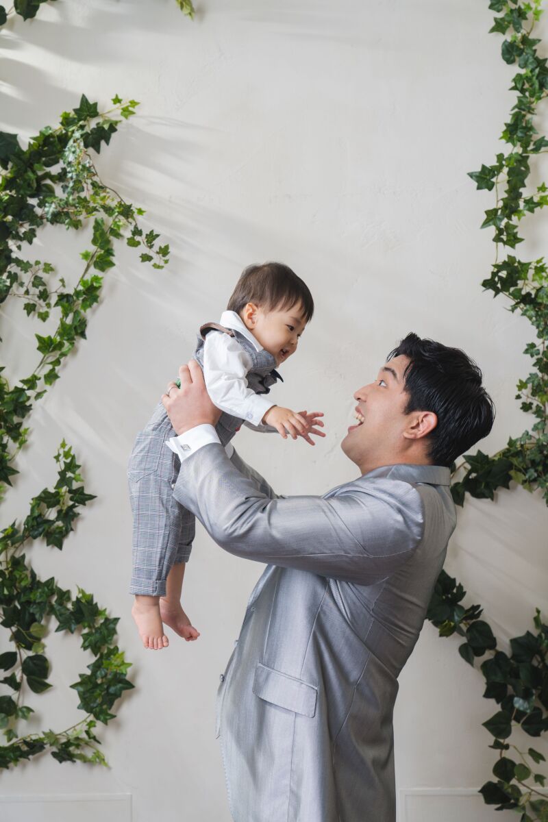 お子様やご家族様とのファミリーフォトウェディング♡