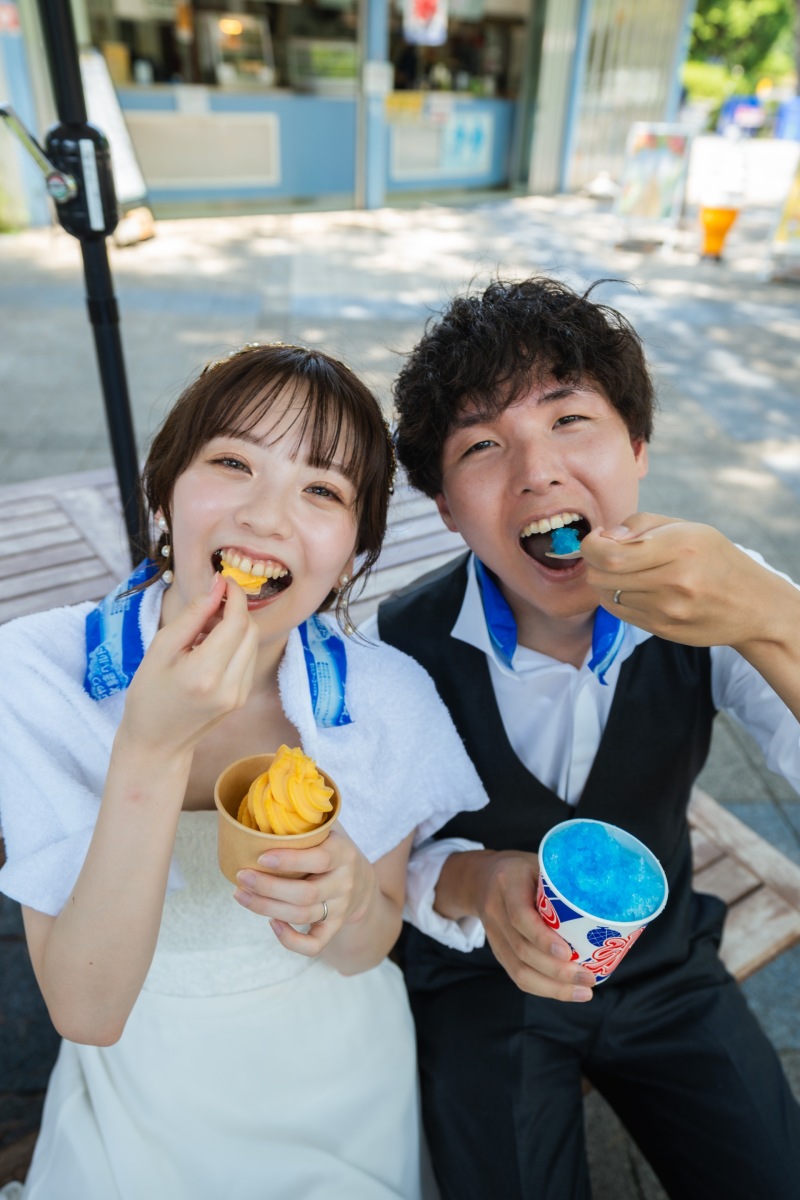 笑顔溢れるひまわりロケーション