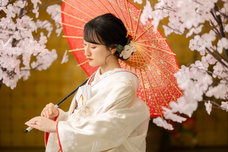 紫陽花と