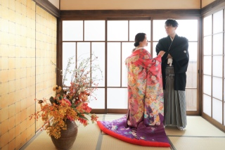 屋内庭園スタジオ+洋装ハウススタジオ