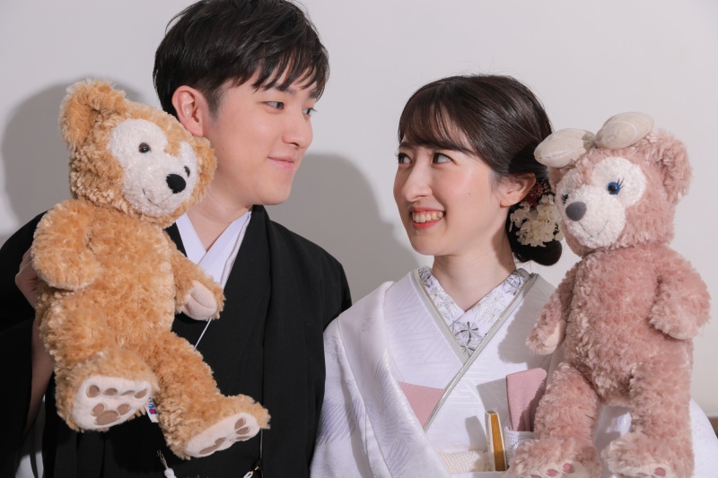 お気に入りの小物と一緒に一生モノの撮影を!