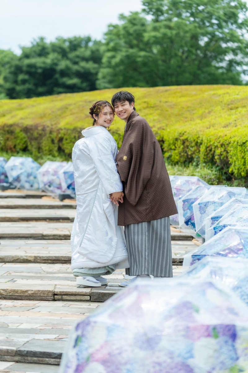 紫陽花ロード 『昭和記念公園』