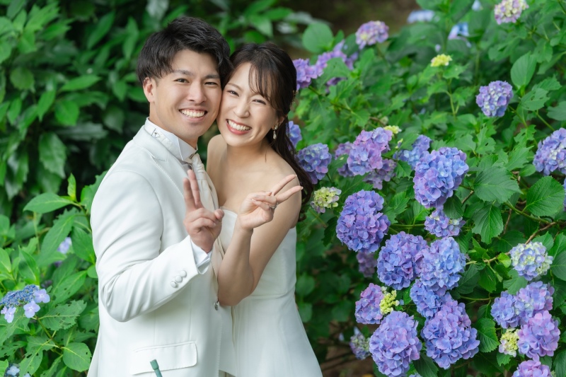 紫陽花ロケーション