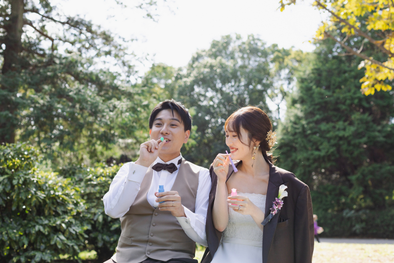 昭和記念公園 洋装撮影!