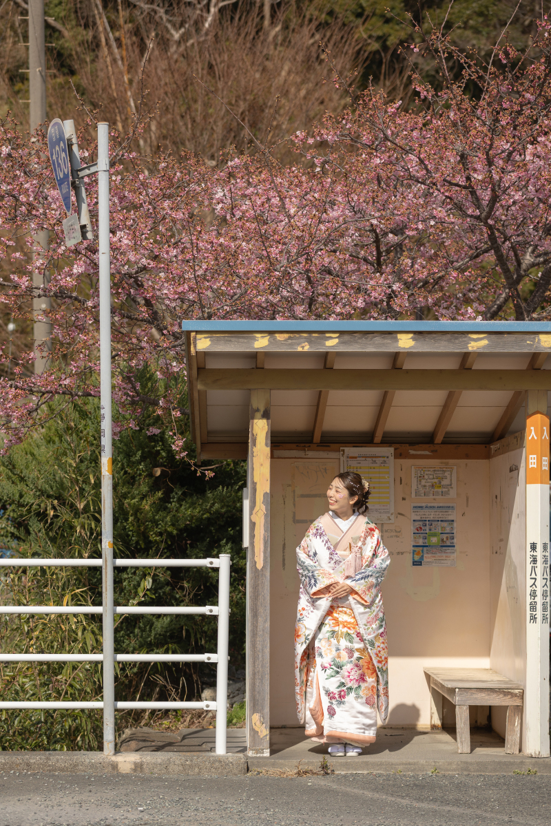 桜ヘアメイク