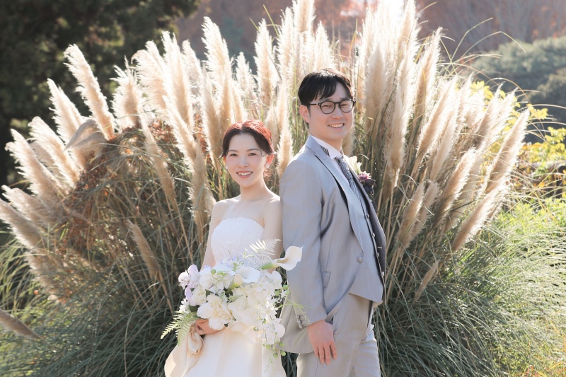 昭和記念公園の洋装ロケーション