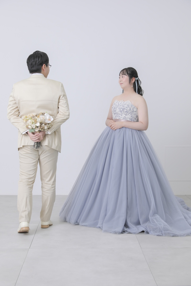 洋装ハウススタジオで2着撮影