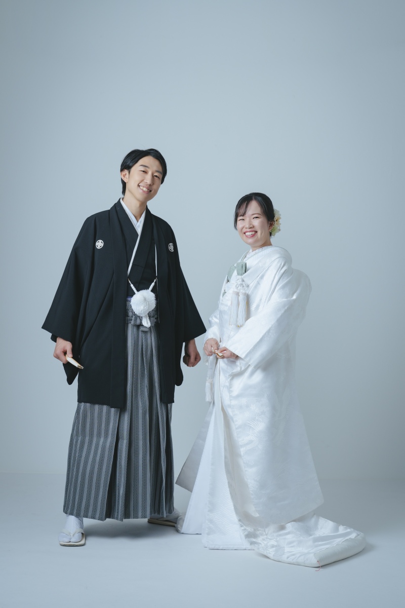 ネモフィラと日本庭園