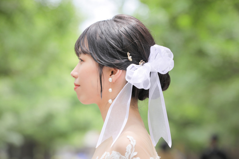 洋装ヘアスタイル