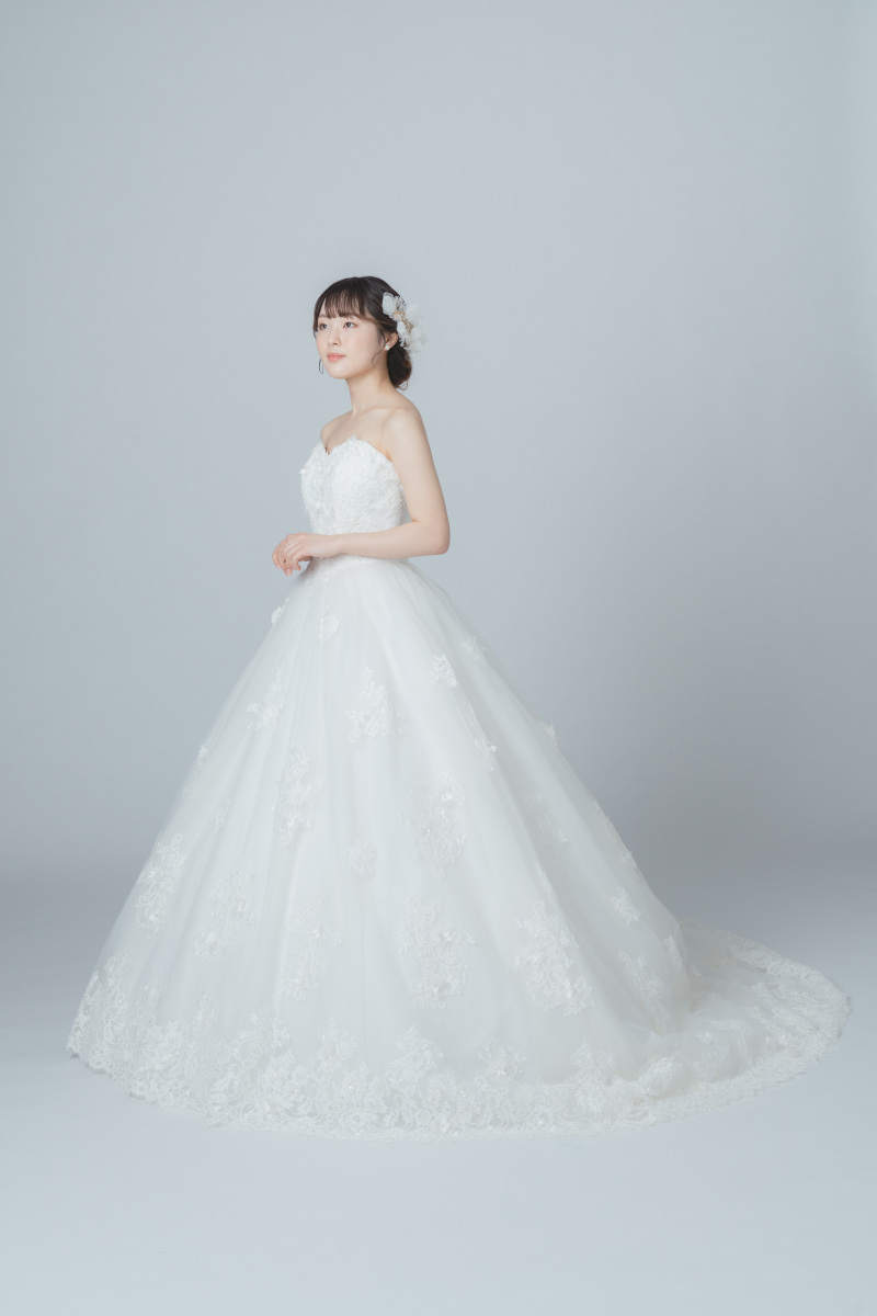 最も信頼できる 2回着用】桂由美ウェディングドレス♡ Aライン ウエイトトレーニング