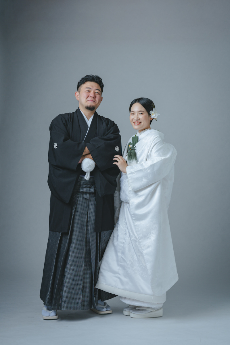 シンプルおしゃれにスタジオ撮影