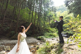 真夏の奥多摩ロケーション！大自然で清涼感を。