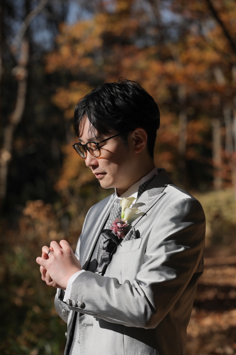 昭和記念公園の洋装ロケーション