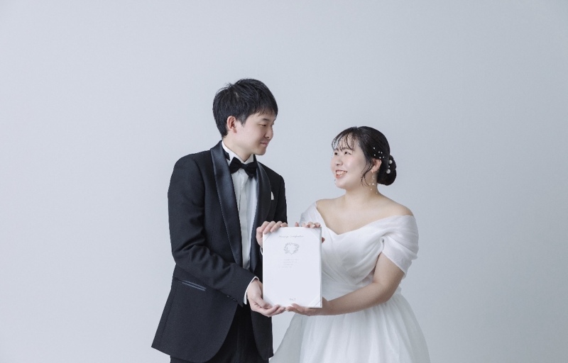 洋装スタジオ撮影