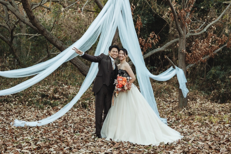 冬のグランピング撮影