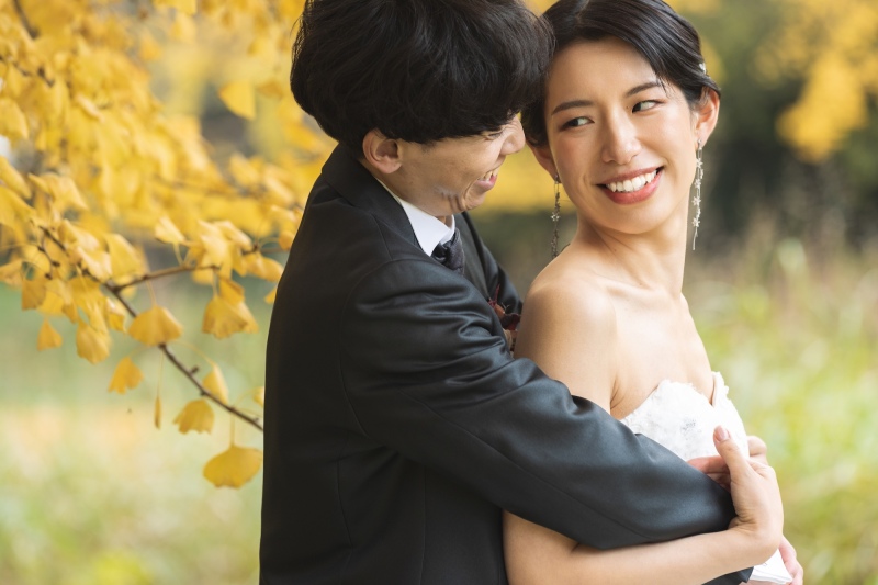 紅葉!銀杏!秋を満喫♫昭和記念公園で和装+洋装ロケーション!