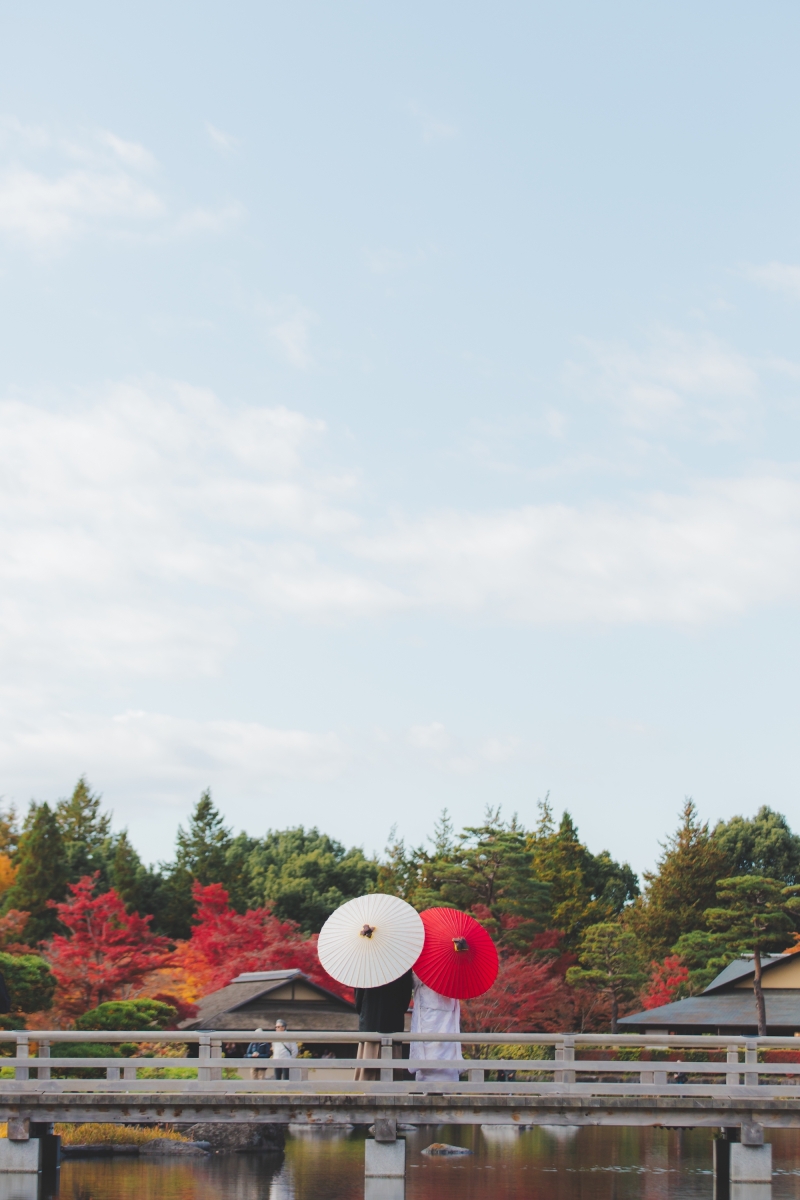 紅葉の昭和記念公園