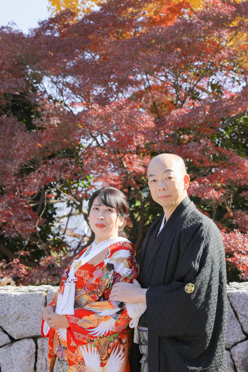 秋の高幡不動尊撮影！