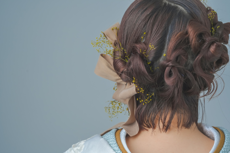 個性派ヘアメイク