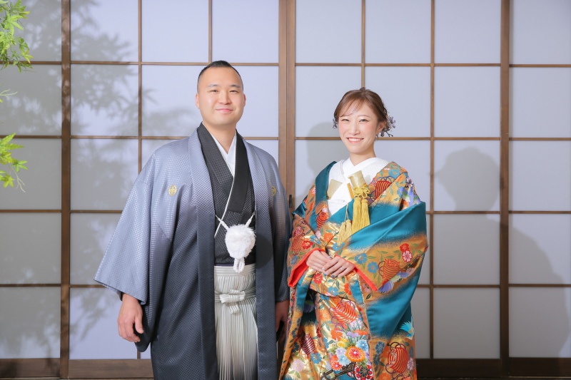 和装+洋装スタジオ撮影