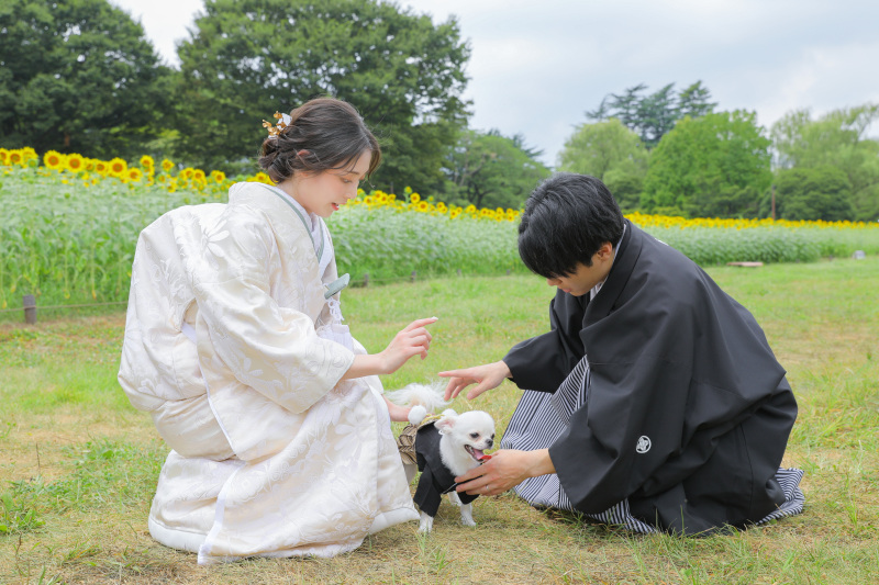 大切な家族と夏の思い出写真！