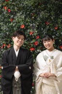 屋内庭園スタジオ撮影