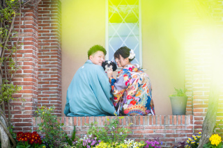 わんちゃんも一緒に!