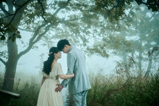 洋装ロケーション撮影