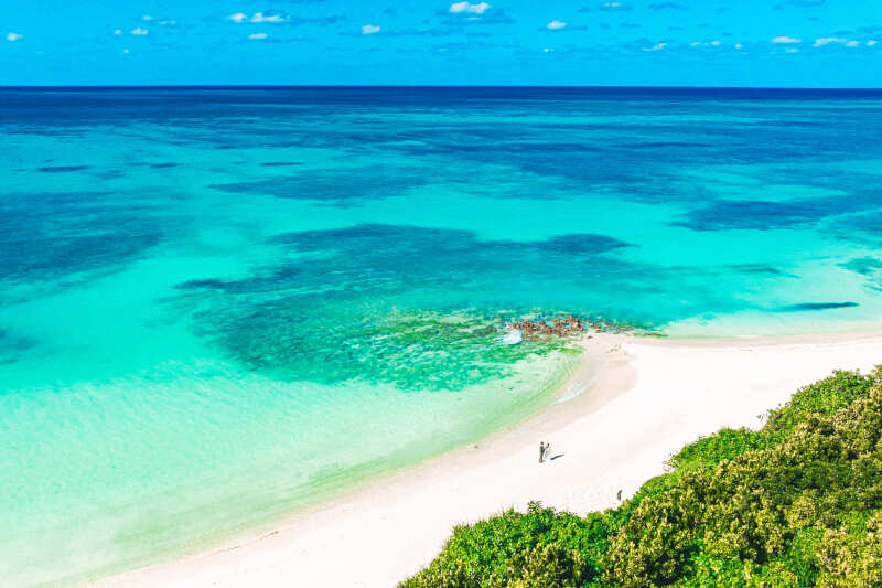 【時期関係なくキレイな海には出会える!】1月の青天時はこんなにキレイですよ★