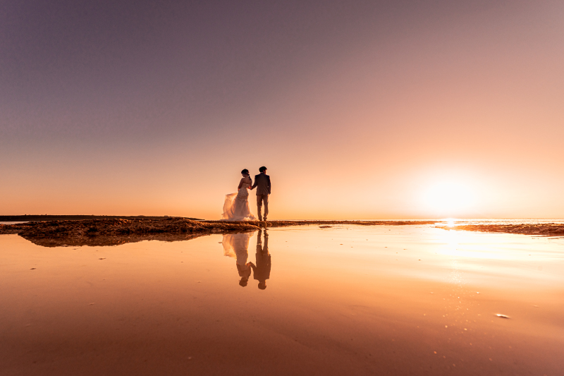 【沖縄らしいスポットでフォトウェディング★】ブルーシールでの映えポイントご紹介!