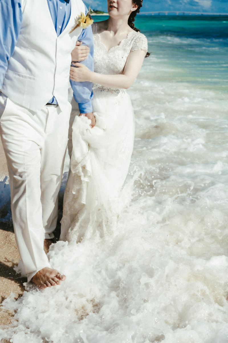 【宮古島の海の色】時間で変わる表情