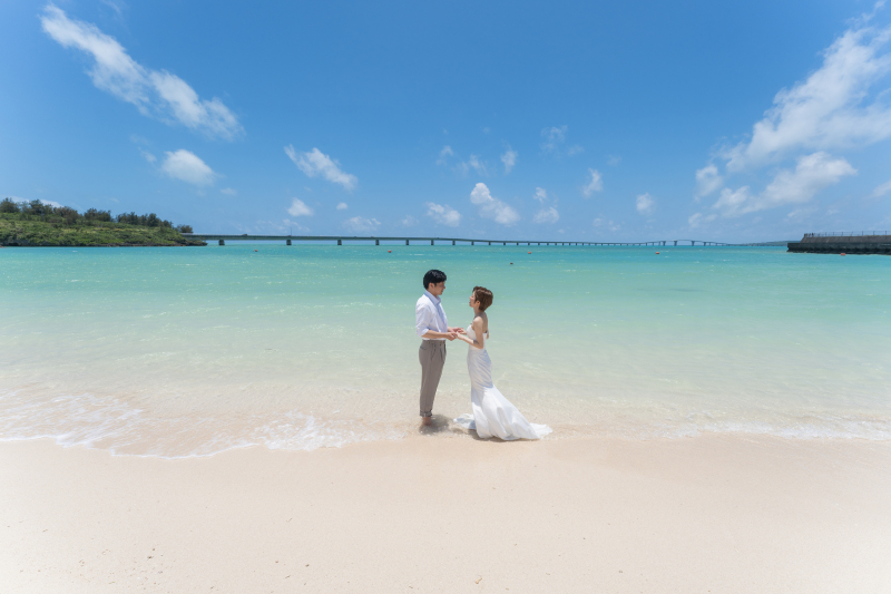 【写真映えバッチリです♡】カラードレスはどんなスポットでもステキなんです！！