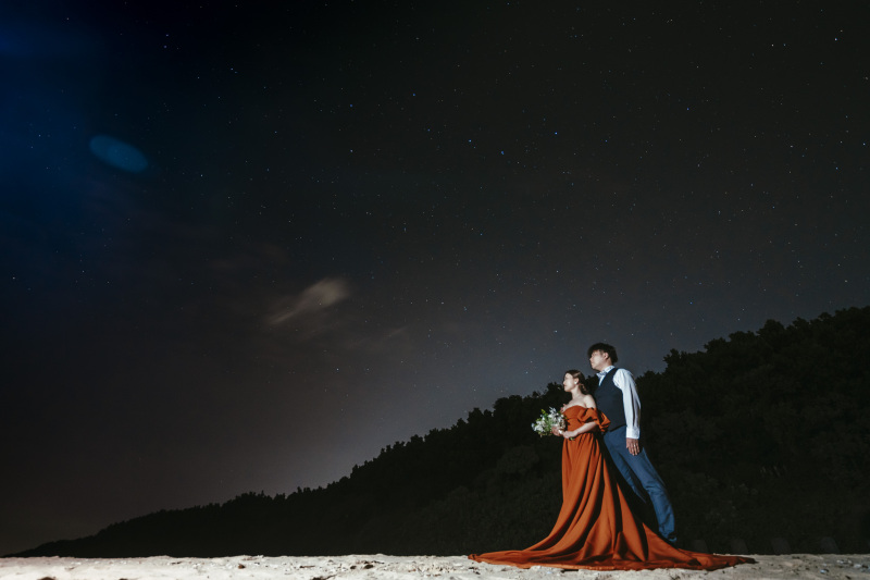 【宮古島の美しい空★】満点の星空での撮影は幻想的でとってもステキです！！