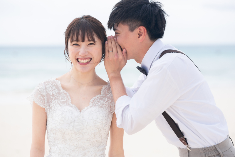 【宮古島シンボルの1つ！】伊良部大橋と一緒にフォトウェディングができます★