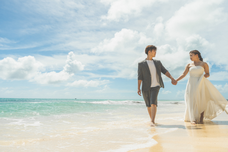 【沖縄らしいスポットでフォトウェディング★】ブルーシールでの映えポイントご紹介!