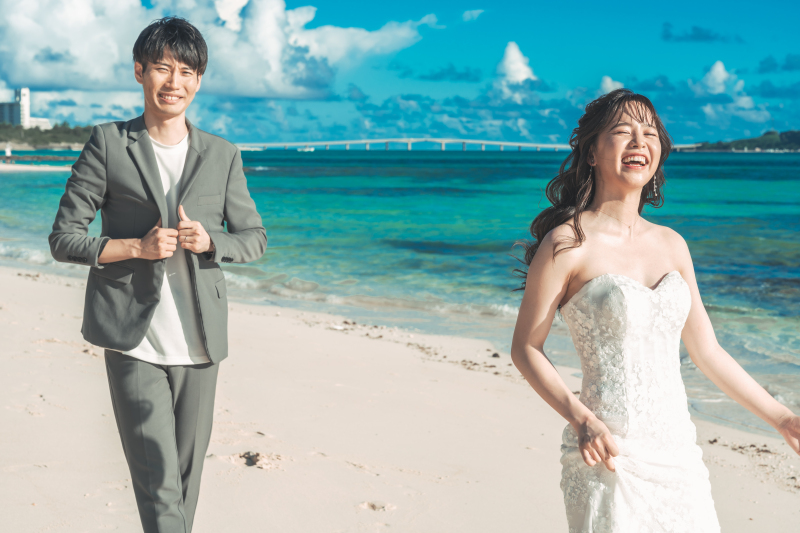 【是非あなたらしい色を選んでみて！】カラードレスは宮古島と相性バッチリ♡