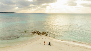 【上空から全体を撮影します!!】宮古島でのドローン撮影は相性バッチリです★