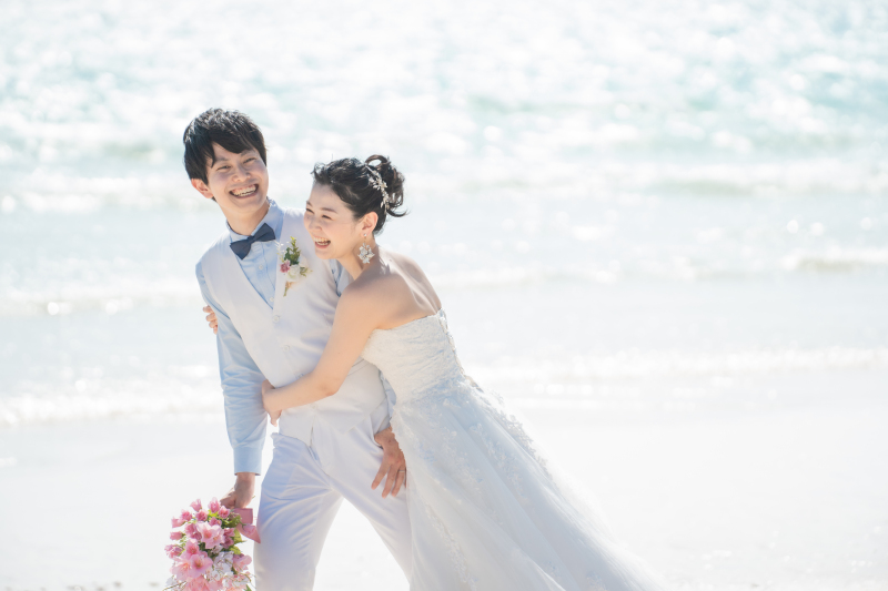 【宮古島シンボルの1つ！】伊良部大橋と一緒にフォトウェディングができます★