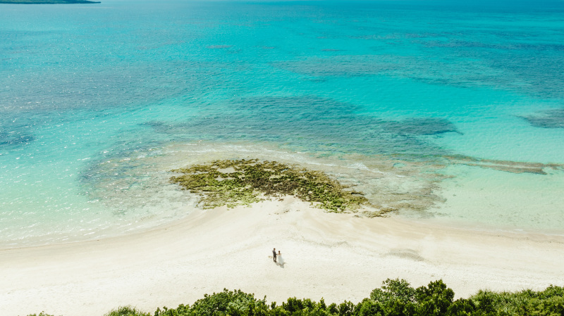 【沖縄らしいスポットでフォトウェディング★】ブルーシールでの映えポイントご紹介!