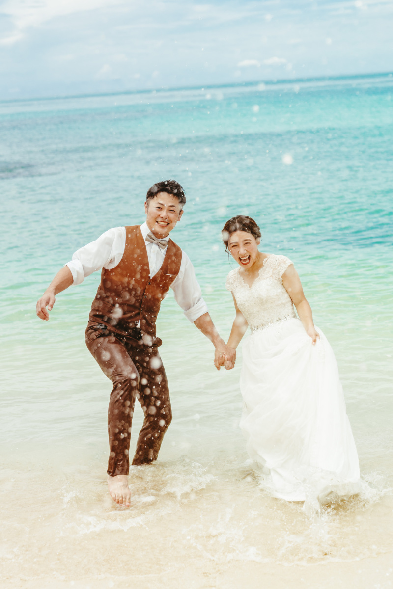 【ウォーターイン撮影】海と一体になる写真